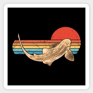 Zebra Shark Sunset Sticker